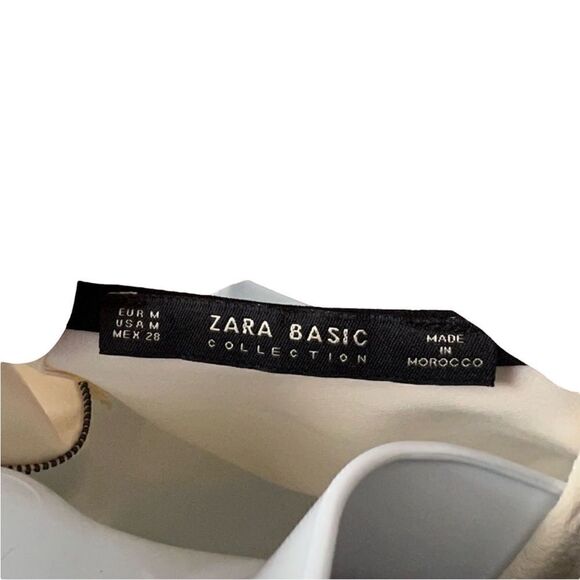 ZARA Basic Fringe Tank Top - Size Medium - Picture 2 of 5